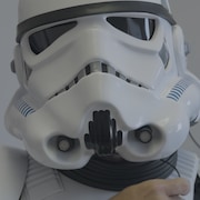 Éric Montpetit en stormtrooper.