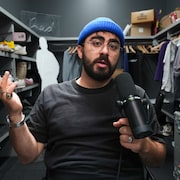 Gali Bonin, journaliste &agrave; Rad.