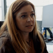 La journaliste et animatrice de l'&eacute;mission &laquo; Enqu&ecirc;te &raquo;&nbsp;Marie-Maude Denis.