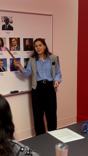 La journaliste Julia Pagé
