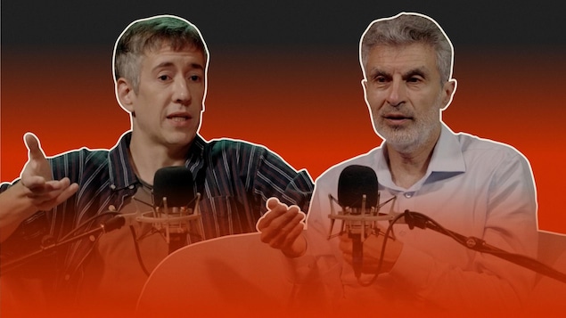 Yoshua Bengio et Olivier Arbour-Masse